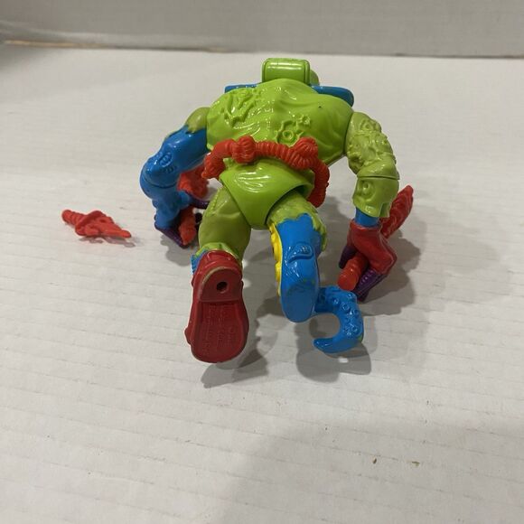 1991 Vntg Teenage Mutant Ninja Turtles WYRM action figure NEAR COMPLETE -Read - Picture 3 of 3